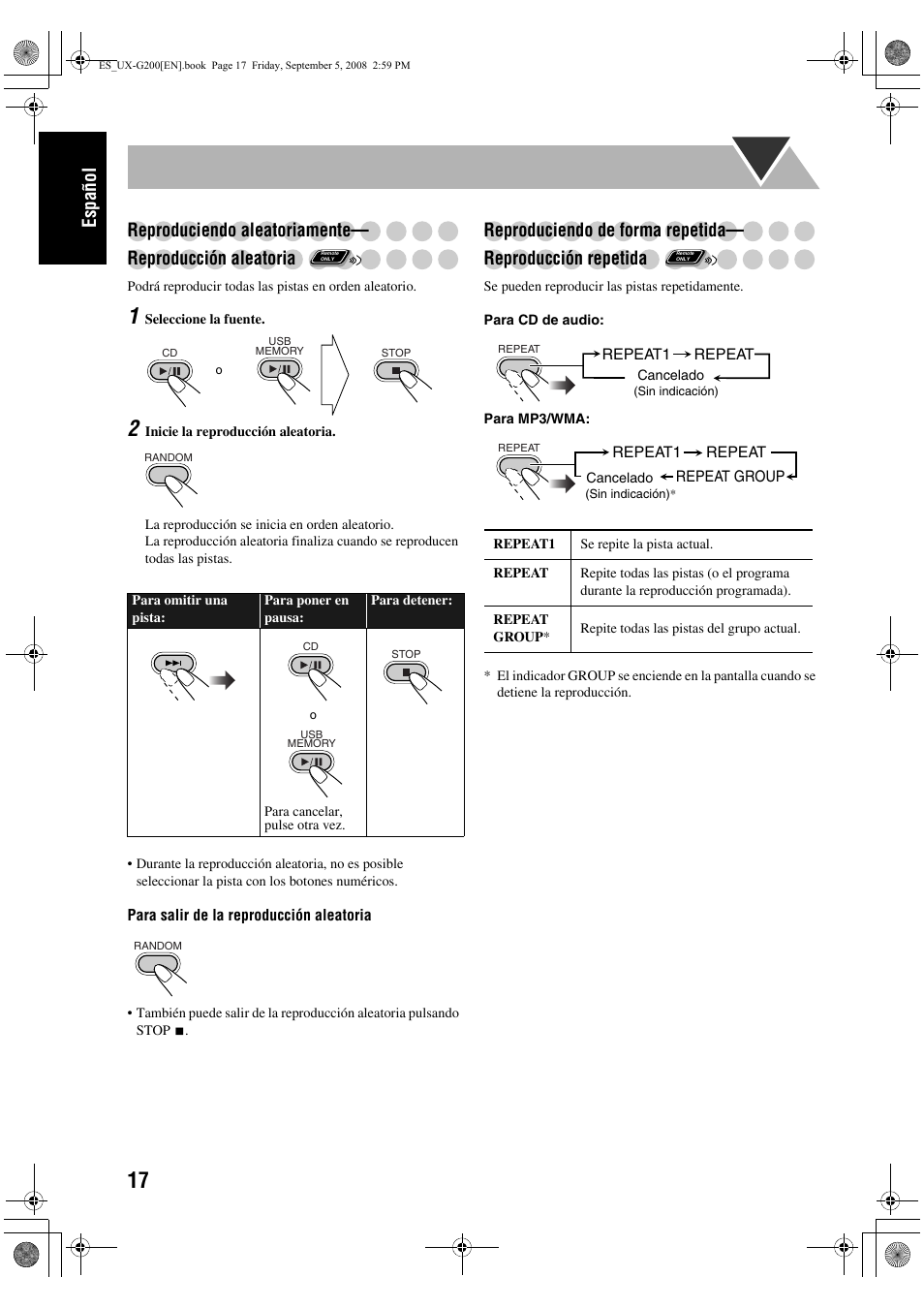 JVC UX-G200 User Manual | Page 26 / 155