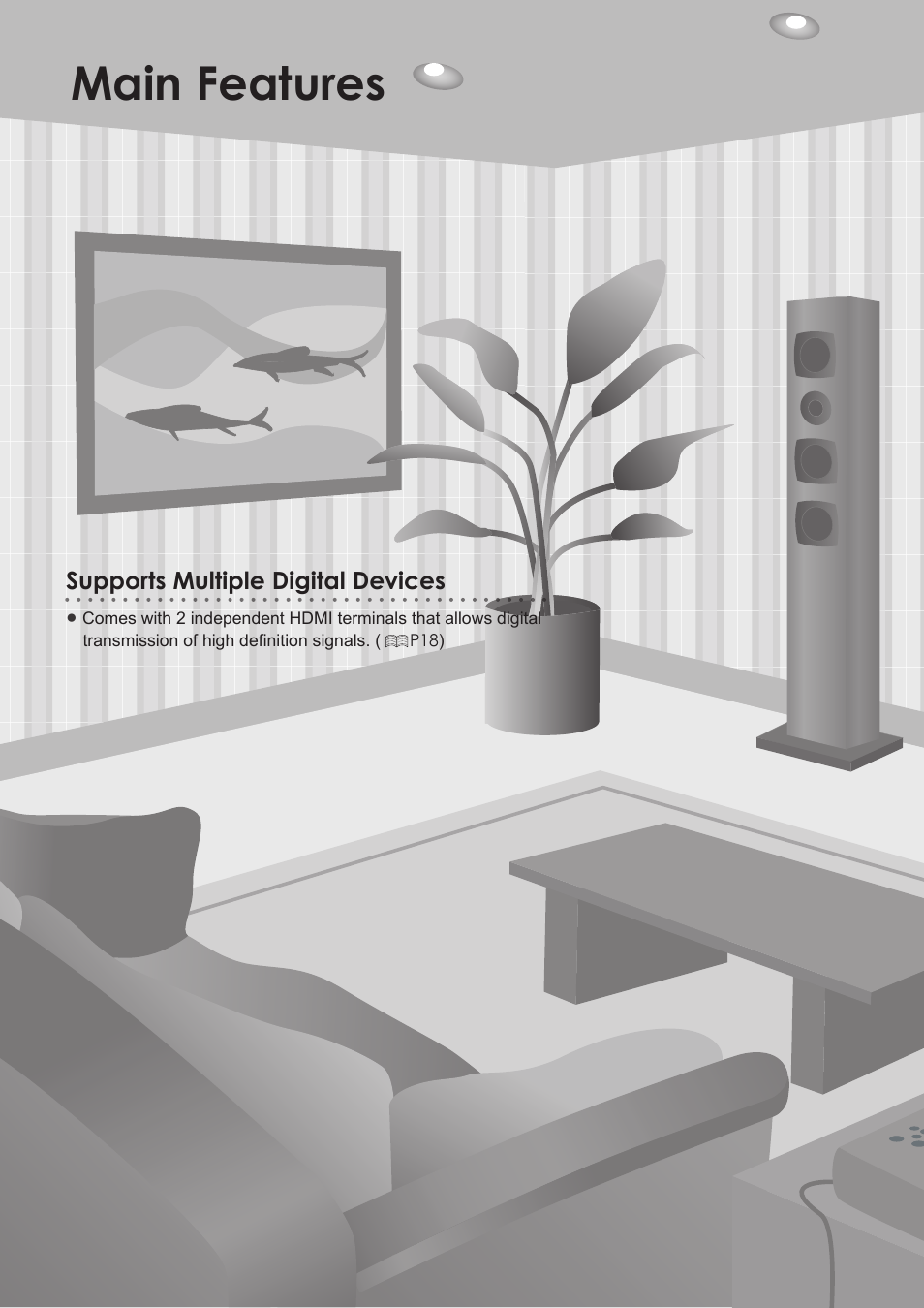 Main features | JVC DLA-HD750 User Manual | Page 10 / 181