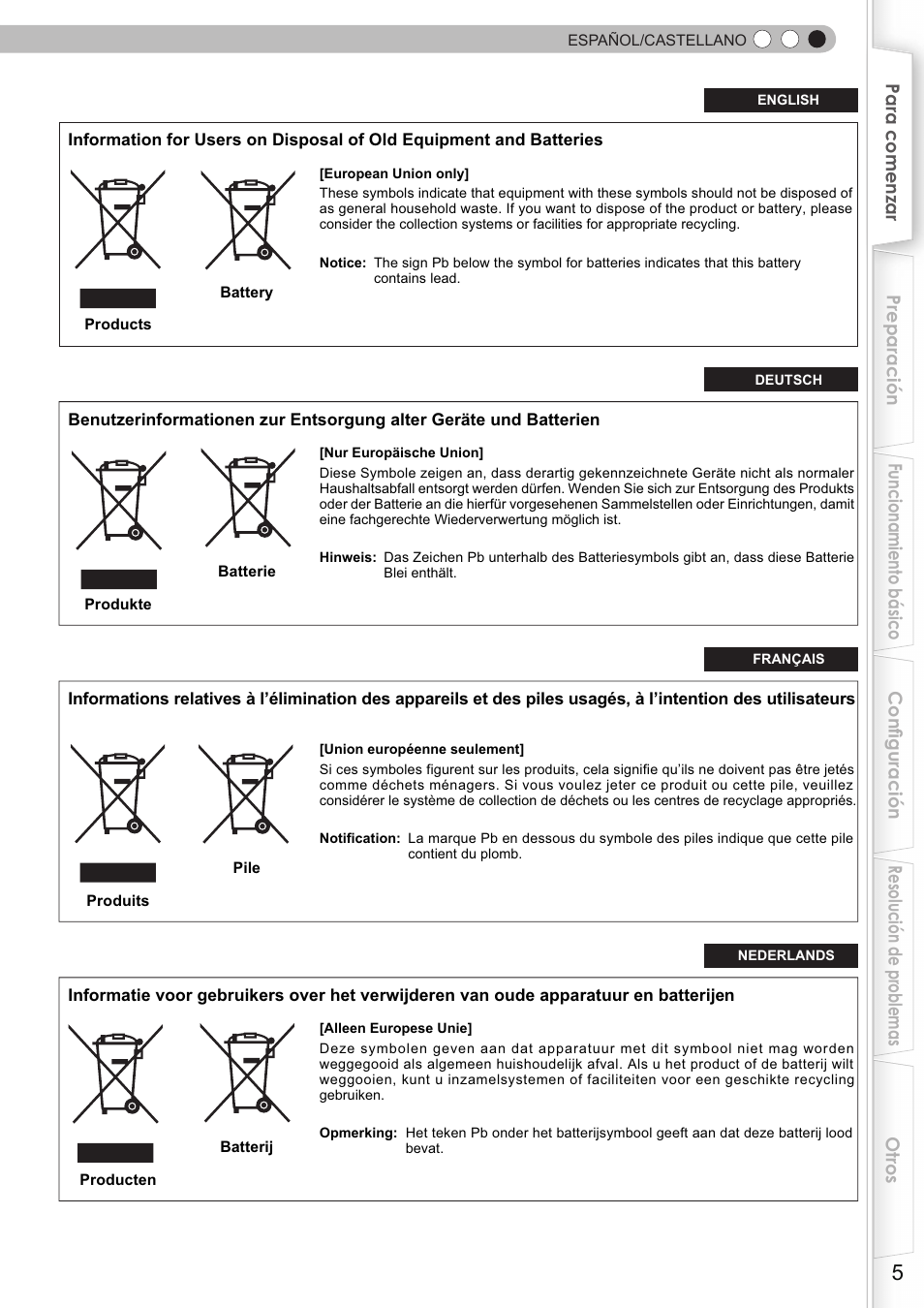 JVC DLA-HD750 User Manual | Page 125 / 181