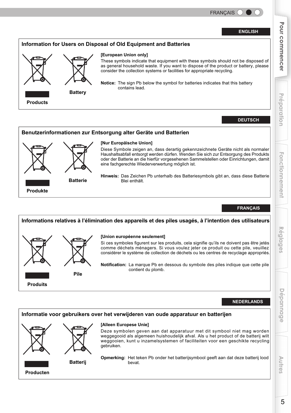 JVC DLA-HD750 User Manual | Page 65 / 181