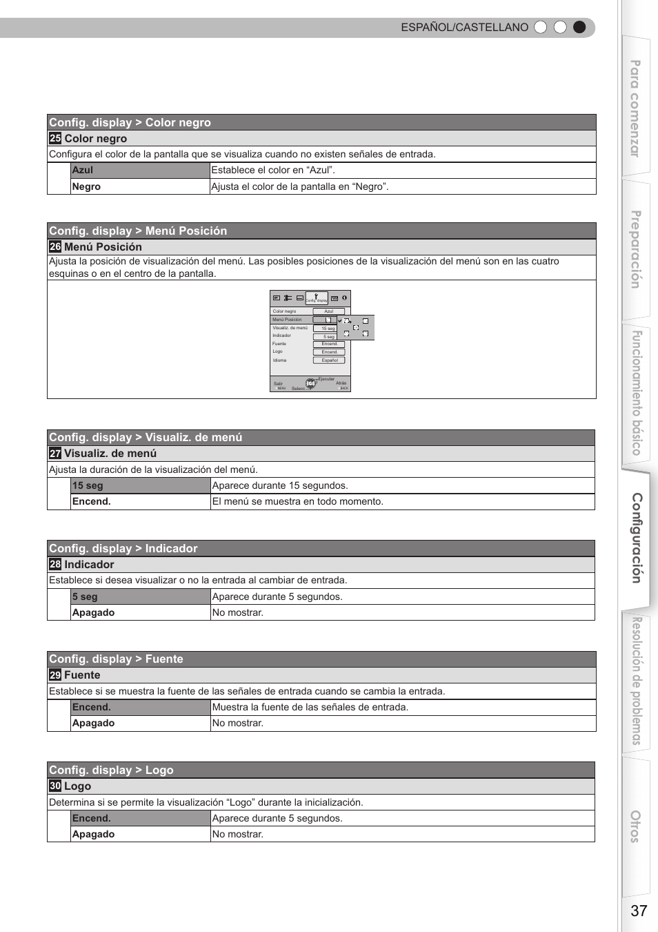 JVC DLA-HD350 User Manual | Page 38 / 58