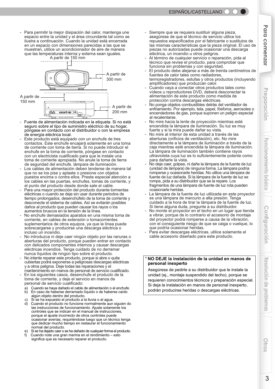 JVC DLA-HD350 User Manual | Page 4 / 58
