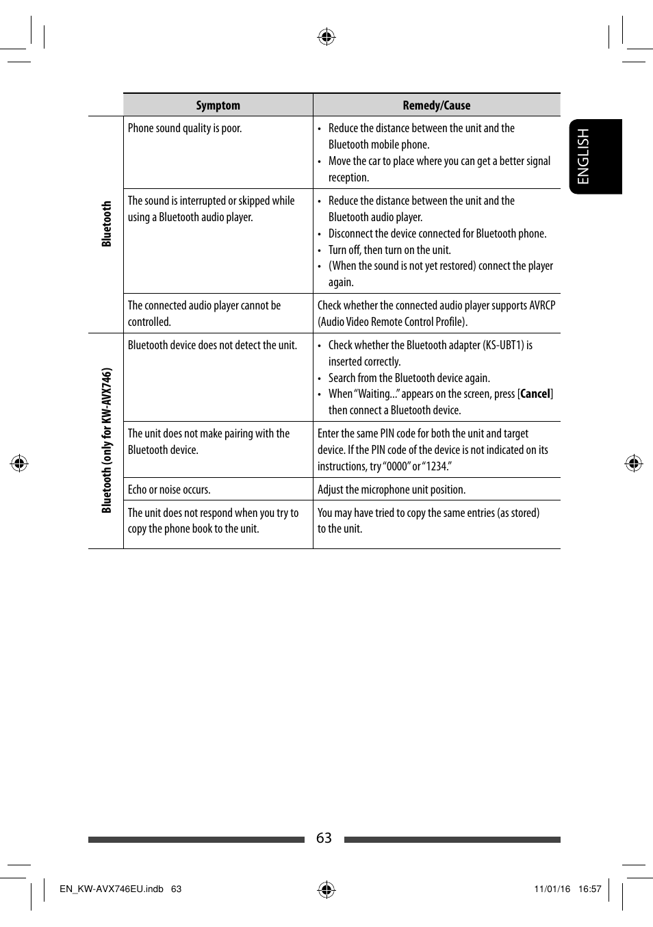 JVC KW-AVX746 User Manual | Page 63 / 197