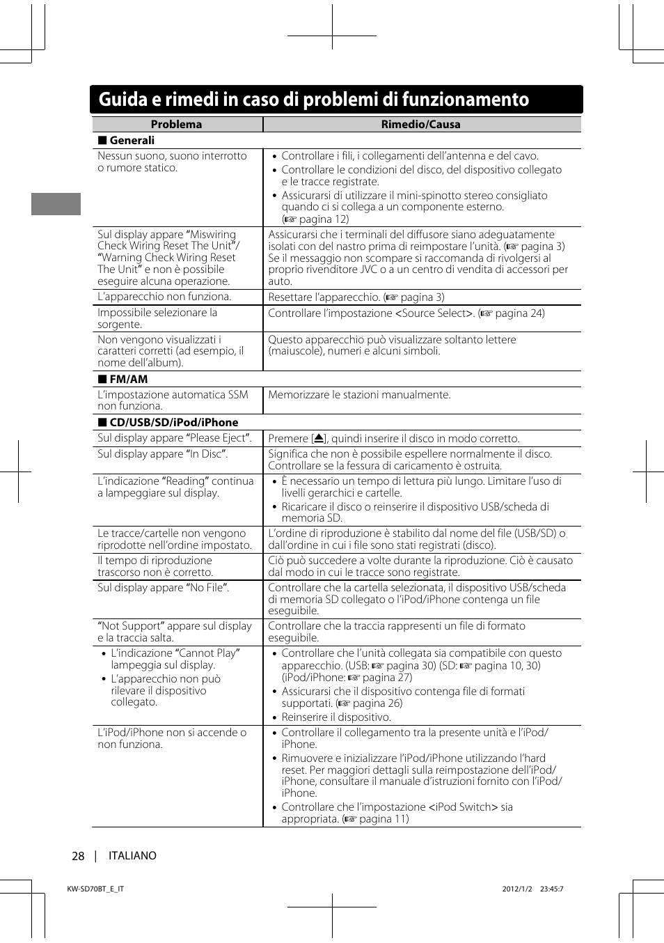 JVC KW-SD70 User Manual | Page 88 / 121