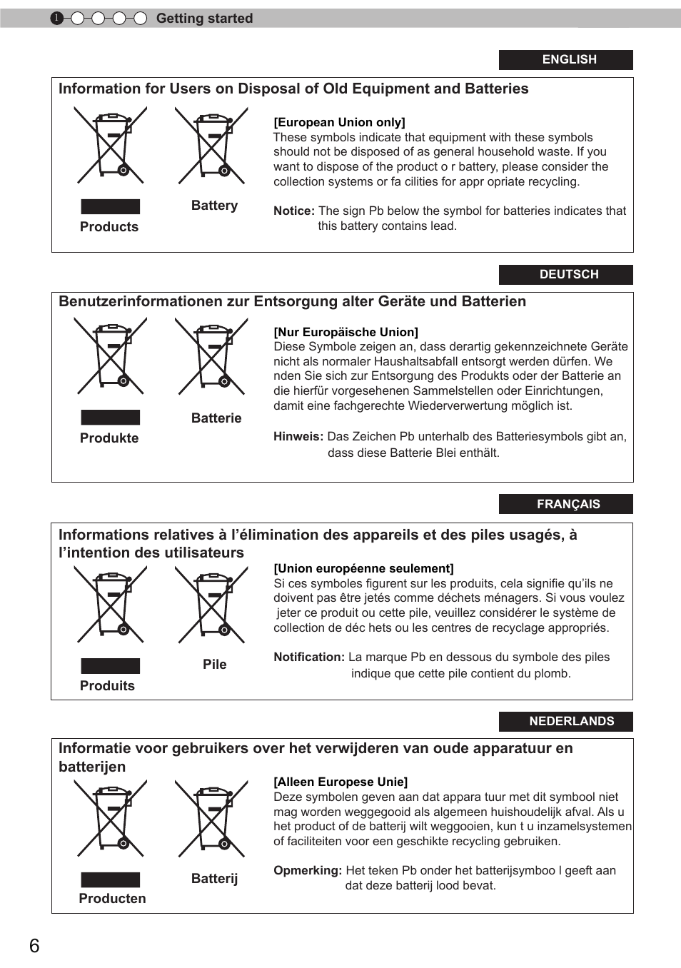 JVC DLA-X90 User Manual | Page 6 / 288