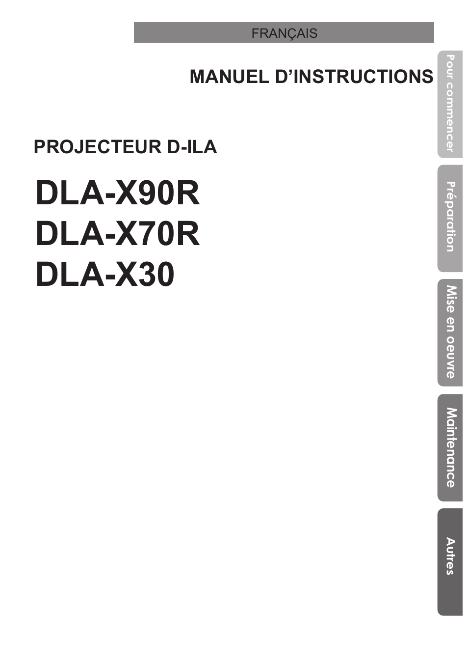 JVC DLA-X90 User Manual | Page 97 / 289