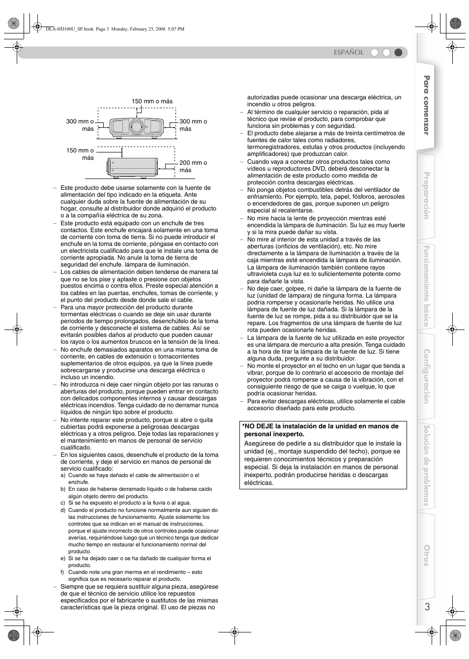 JVC DLA-HD100 User Manual | Page 111 / 162