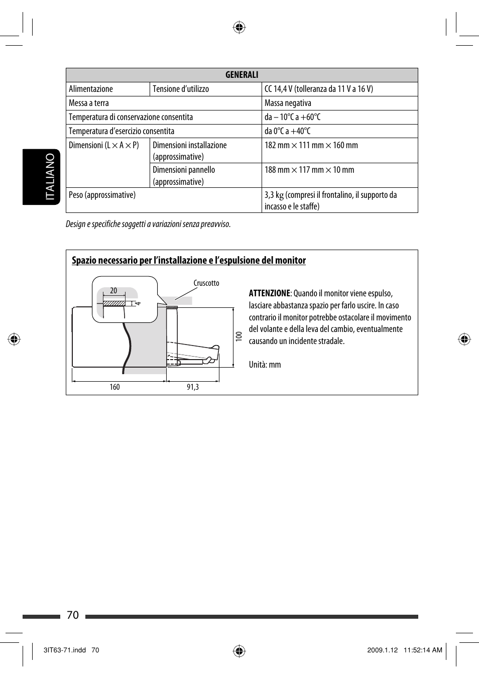 70 italiano | JVC KW-AVX820 User Manual | Page 142 / 285