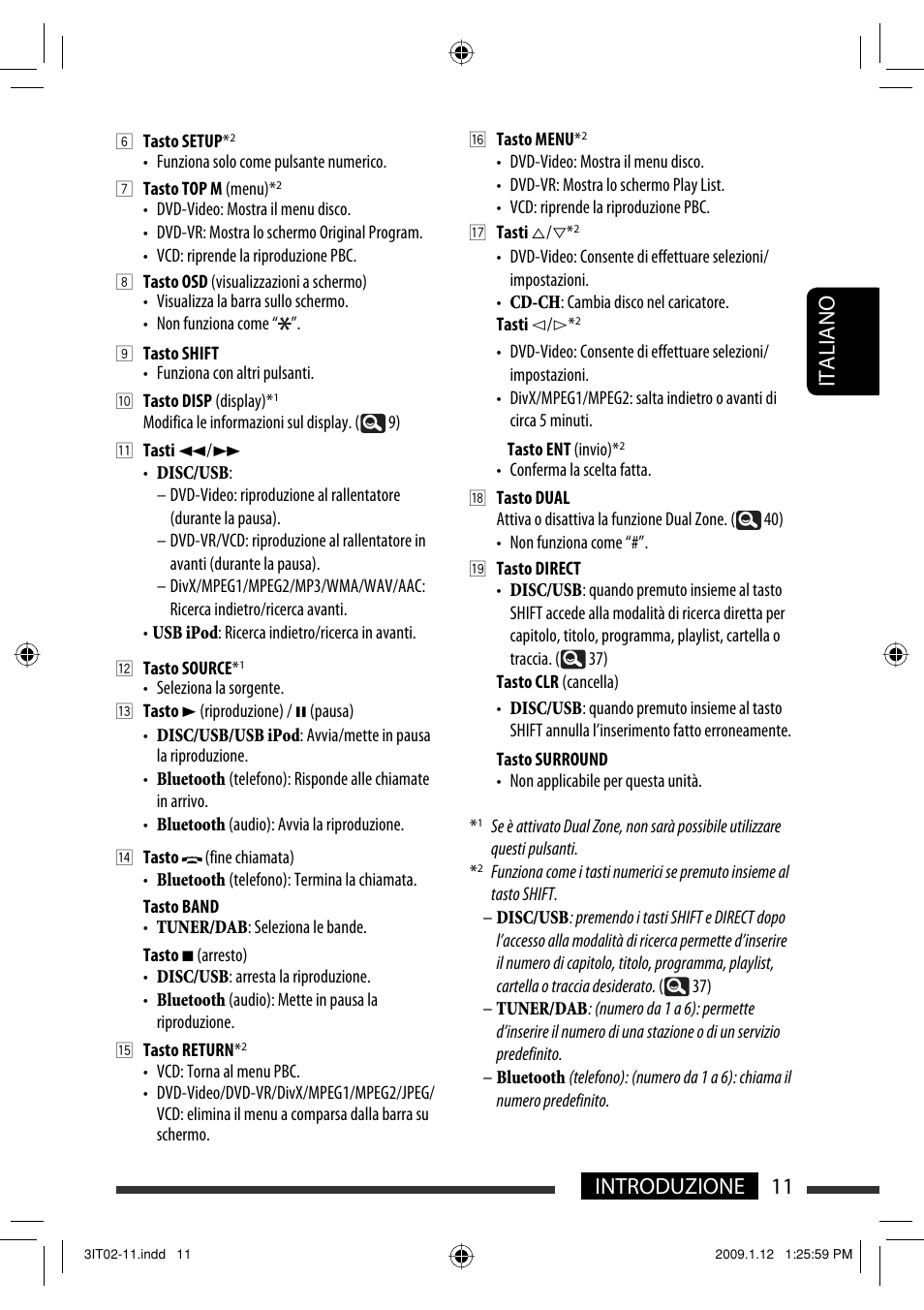 11 introduzione italiano | JVC KW-AVX820 User Manual | Page 83 / 285