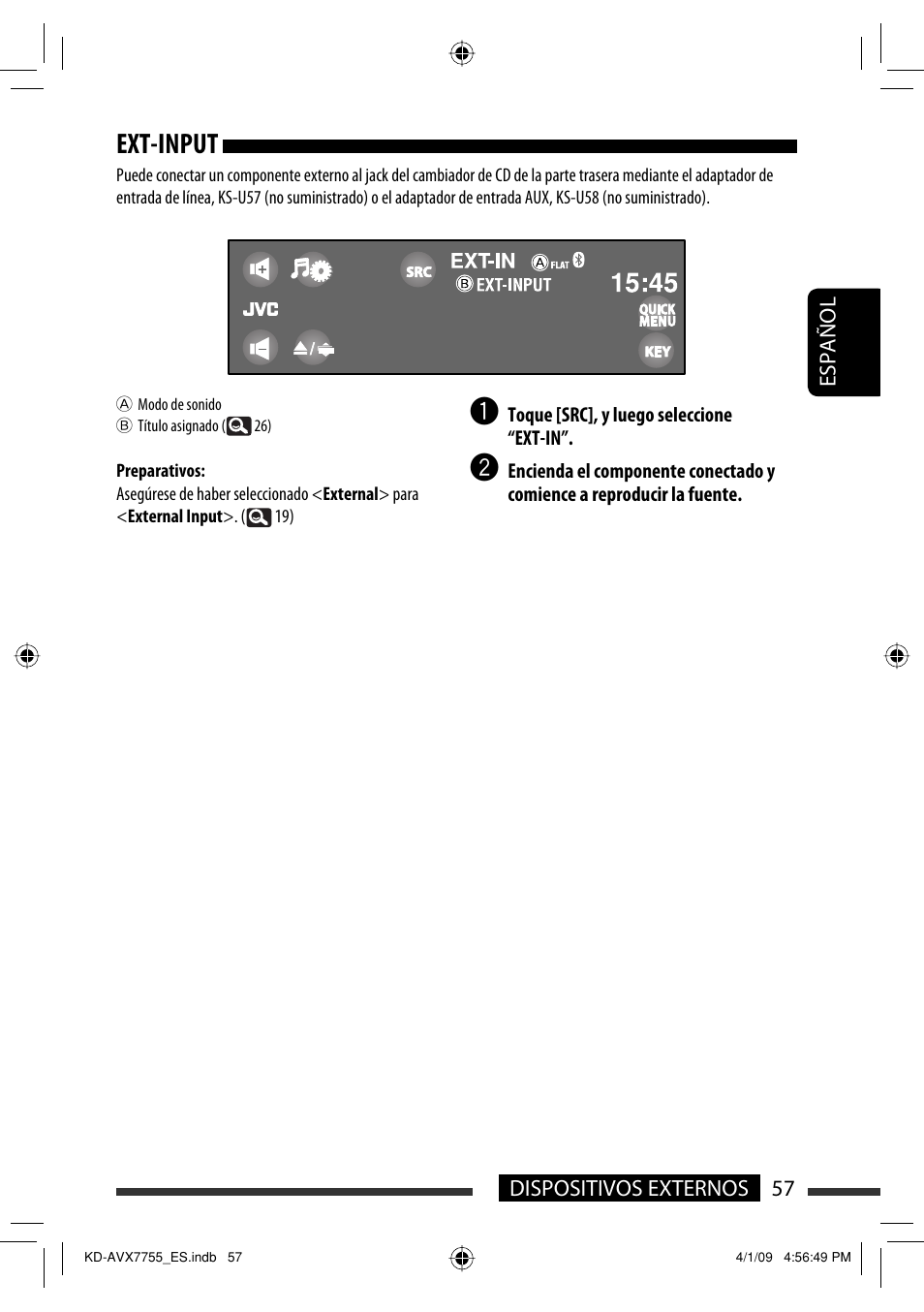 Ext-input | JVC KD-AVX77 User Manual | Page 131 / 220