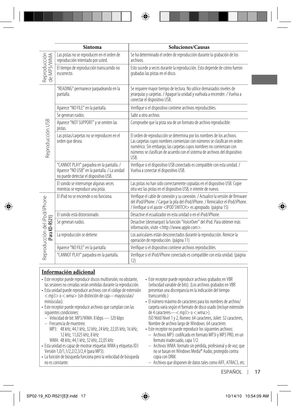 JVC KD-R521 User Manual | Page 35 / 73