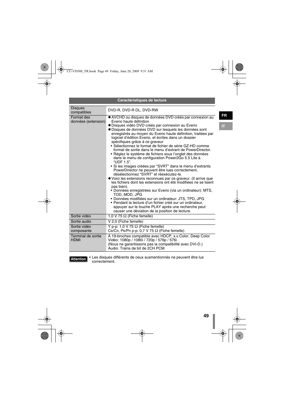 N). (p. 49), P. 49) | JVC CU-VD50 User Manual | Page 49 / 104