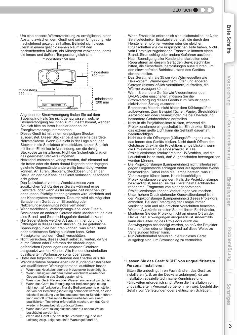 JVC DLA-HD350 User Manual | Page 3 / 173