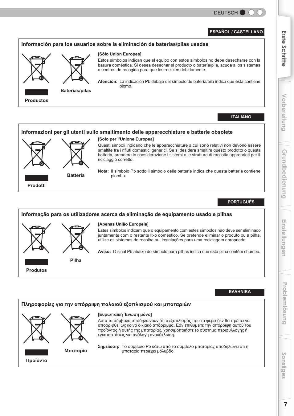 JVC DLA-HD350 User Manual | Page 7 / 173