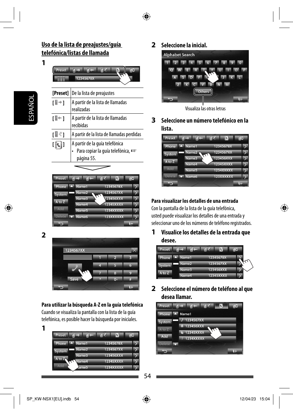 JVC KW-NSX1 User Manual | Page 124 / 212