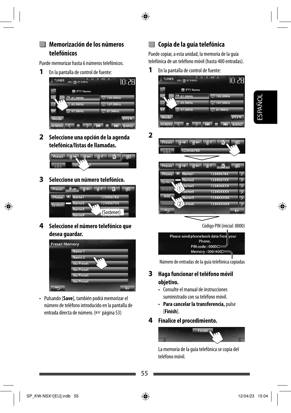 JVC KW-NSX1 User Manual | Page 125 / 212