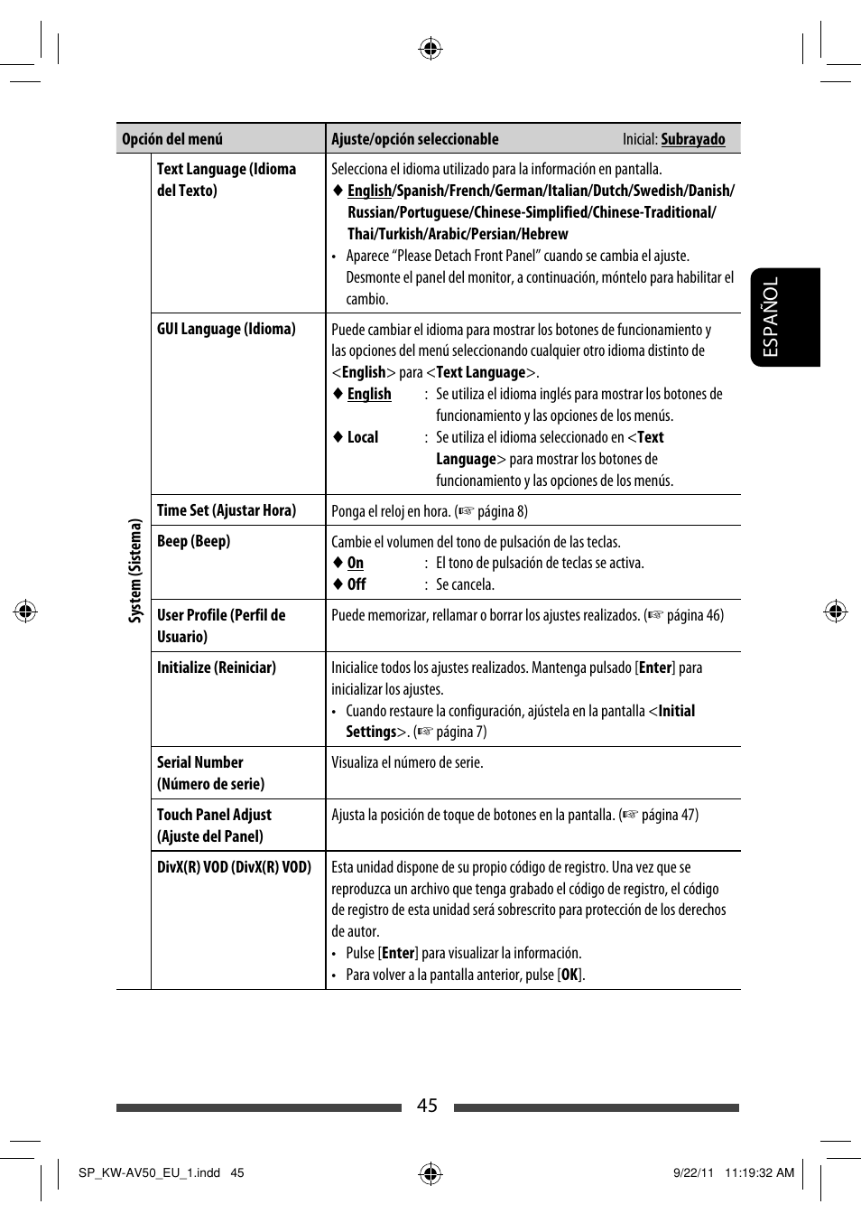 JVC KW-AV50 User Manual | Page 105 / 183