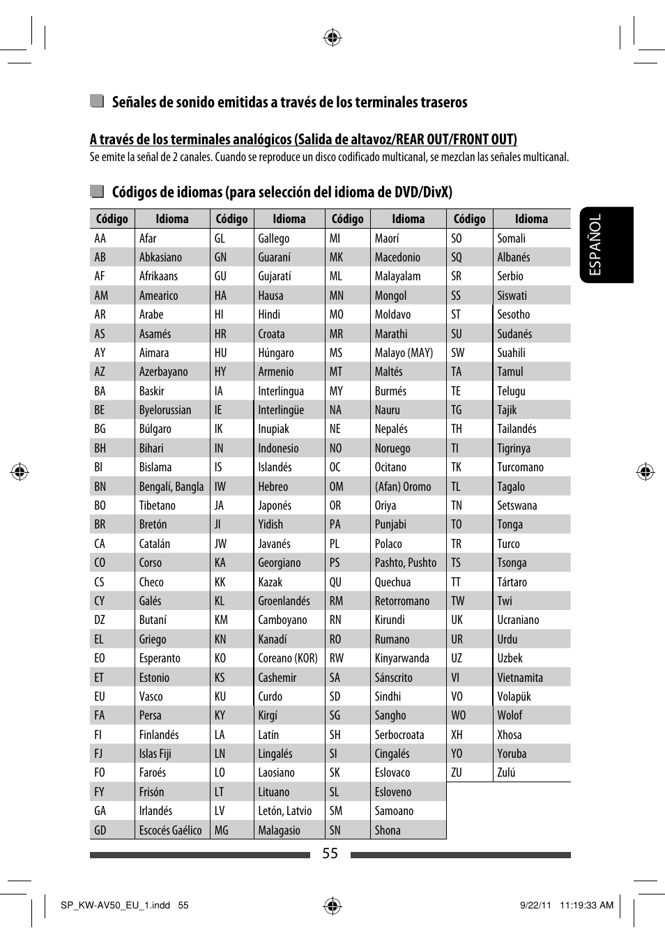 JVC KW-AV50 User Manual | Page 115 / 183