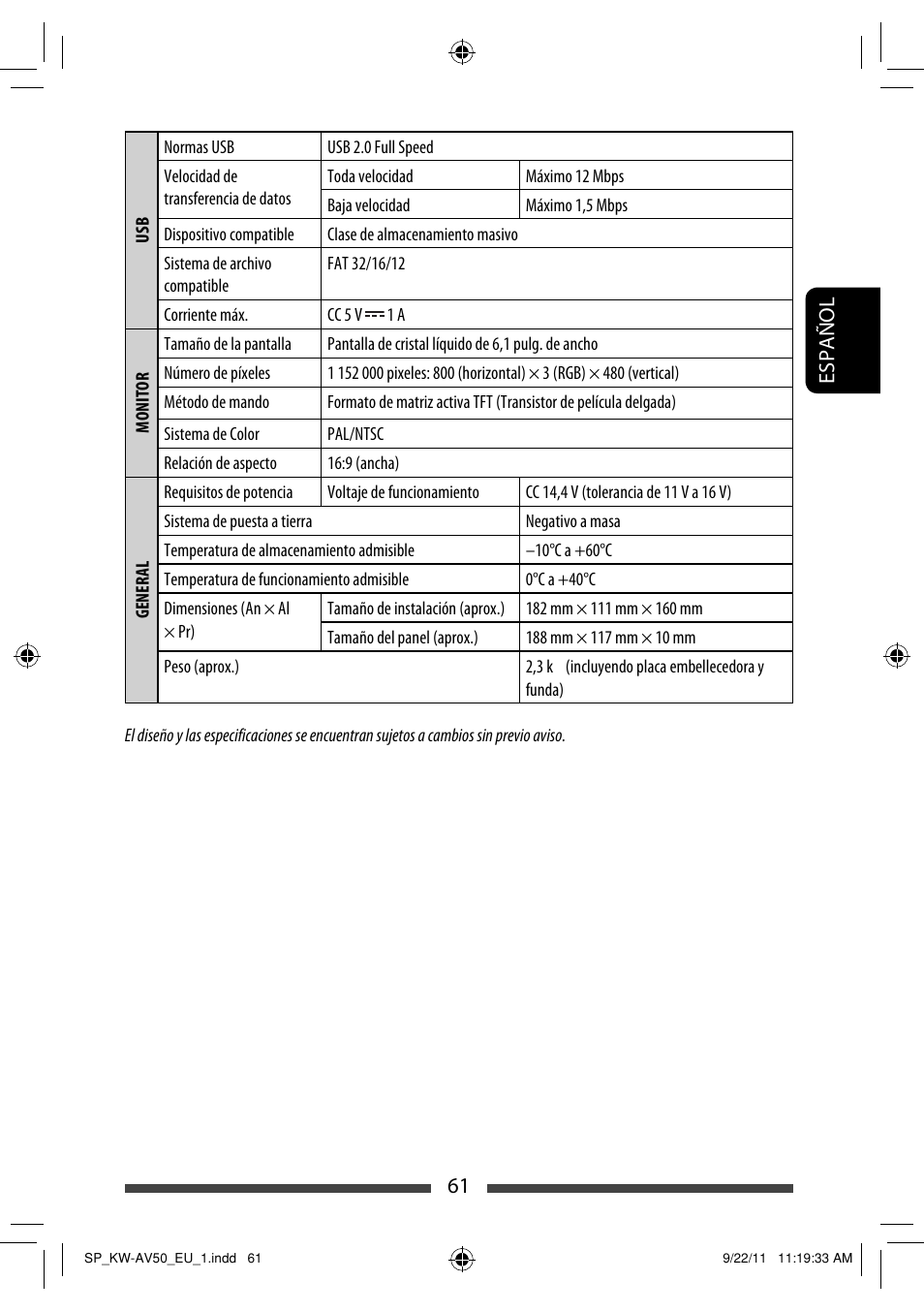 JVC KW-AV50 User Manual | Page 121 / 183