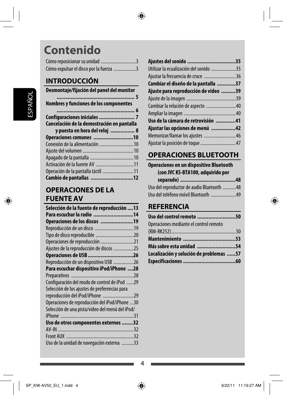 JVC KW-AV50 User Manual | Page 64 / 183