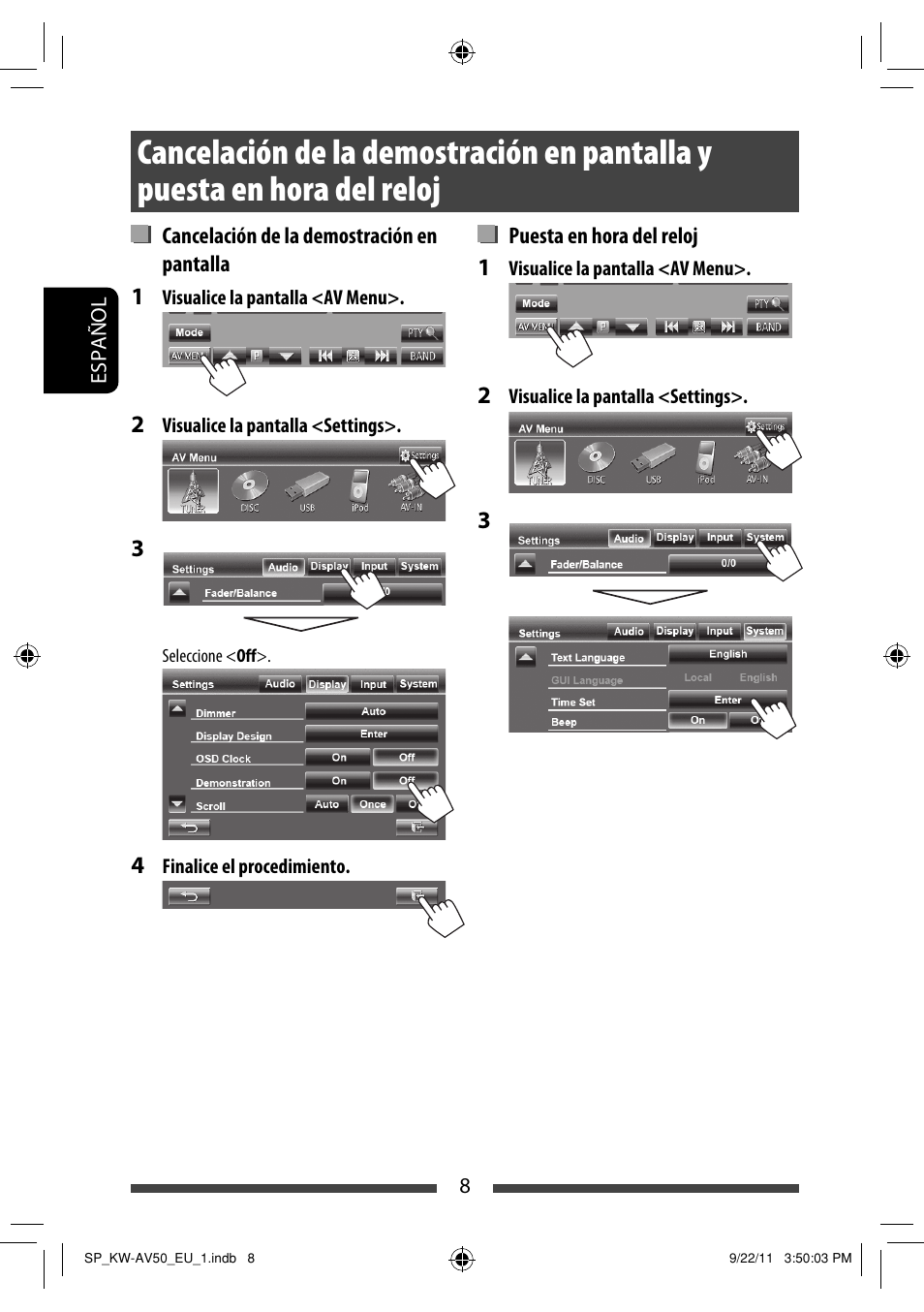 JVC KW-AV50 User Manual | Page 68 / 183