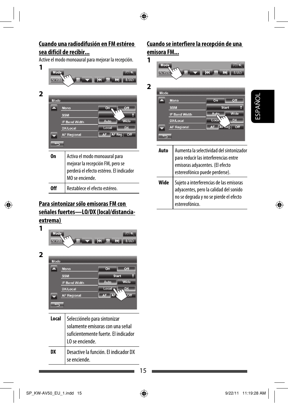 JVC KW-AV50 User Manual | Page 75 / 183