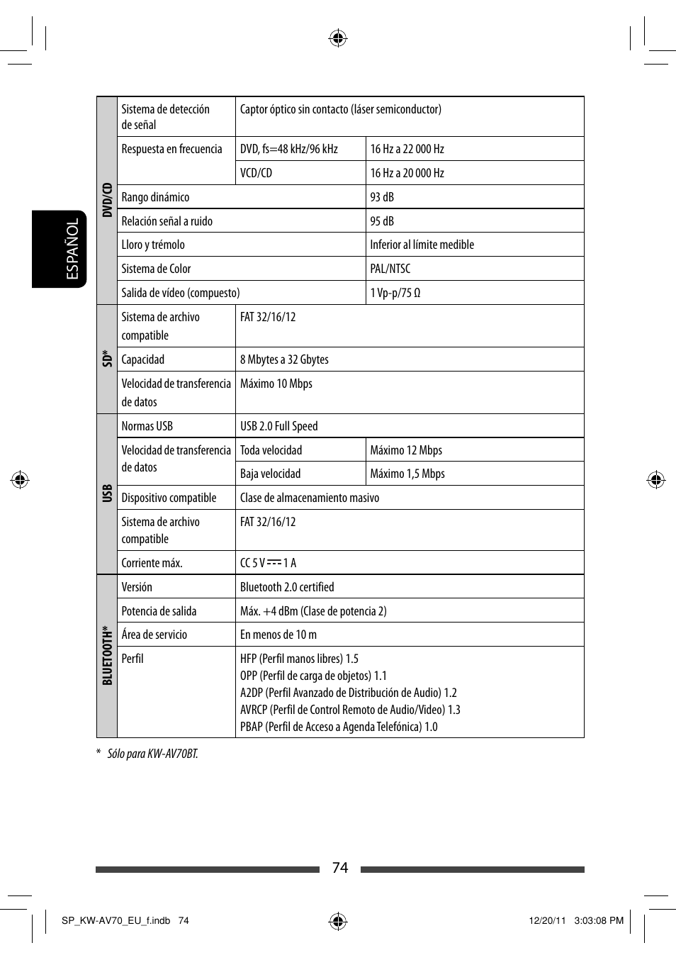 JVC KW-AV70BT User Manual | Page 148 / 227