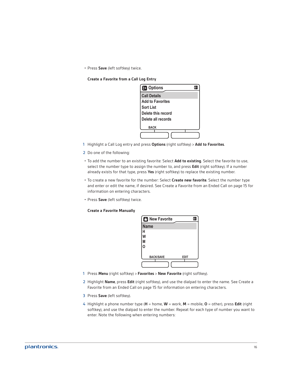 Plantronics Calisto 835m User Manual | Page 16 / 34