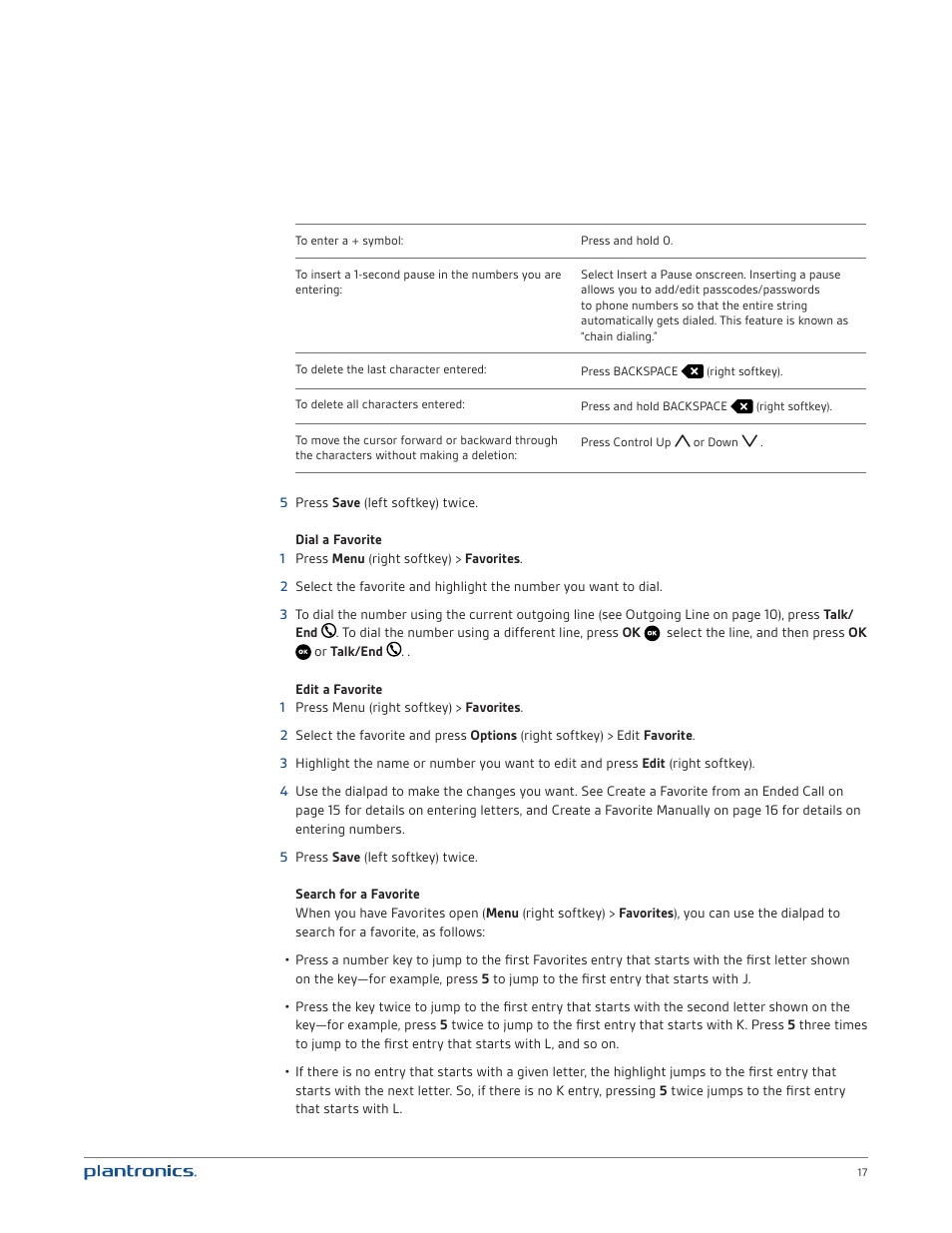 Plantronics Calisto 835m User Manual | Page 17 / 34