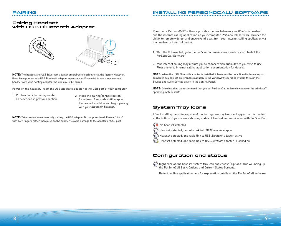 Plantronics .Audio 920 User Manual | Page 5 / 11