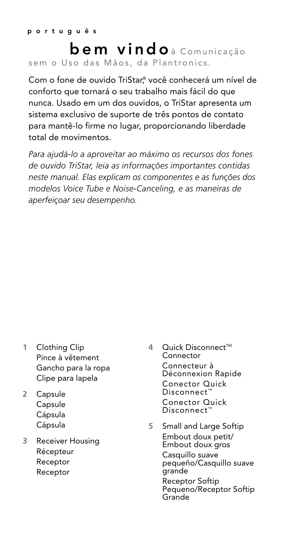 Plantronics TriStar User Manual | Page 4 / 40