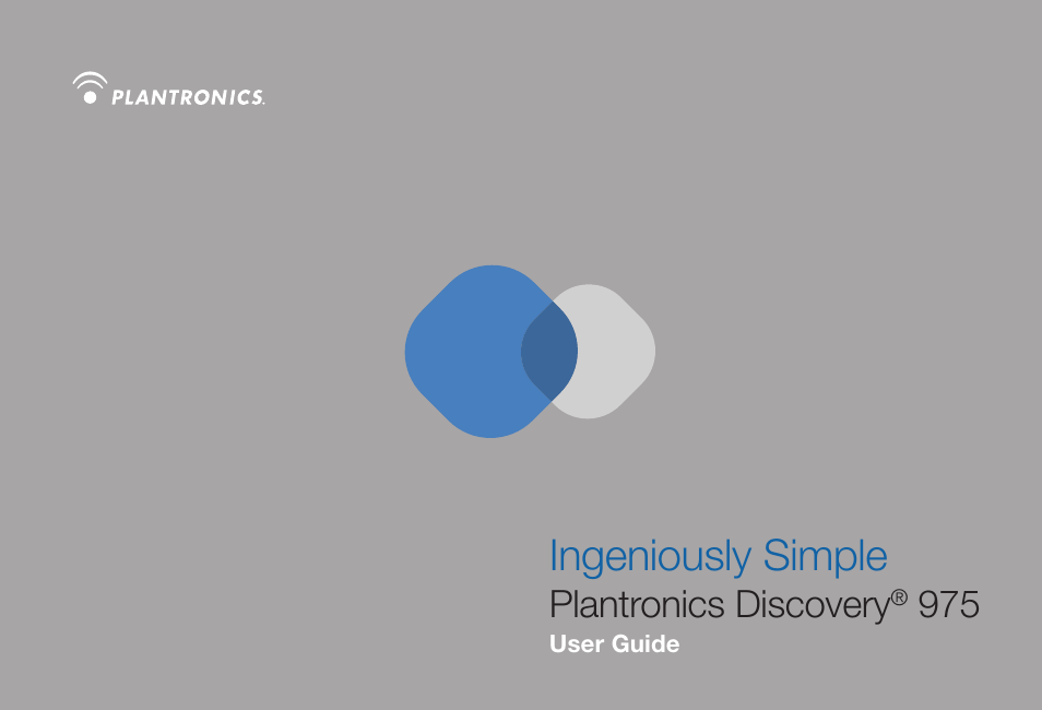 Plantronics Discovery 975 User Manual | 21 pages