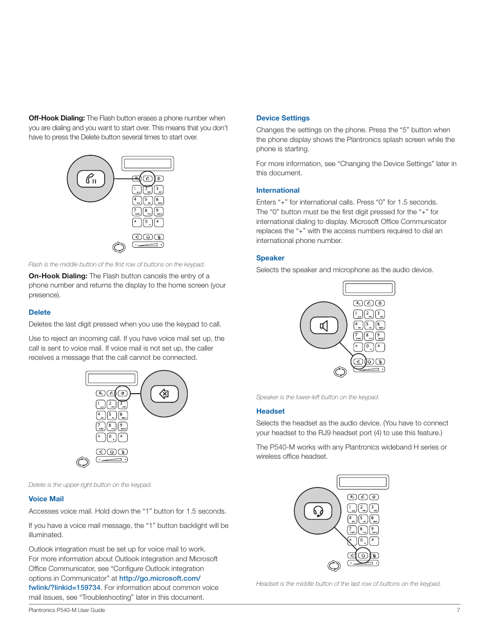 Plantronics Calisto 540 User Manual | Page 7 / 16