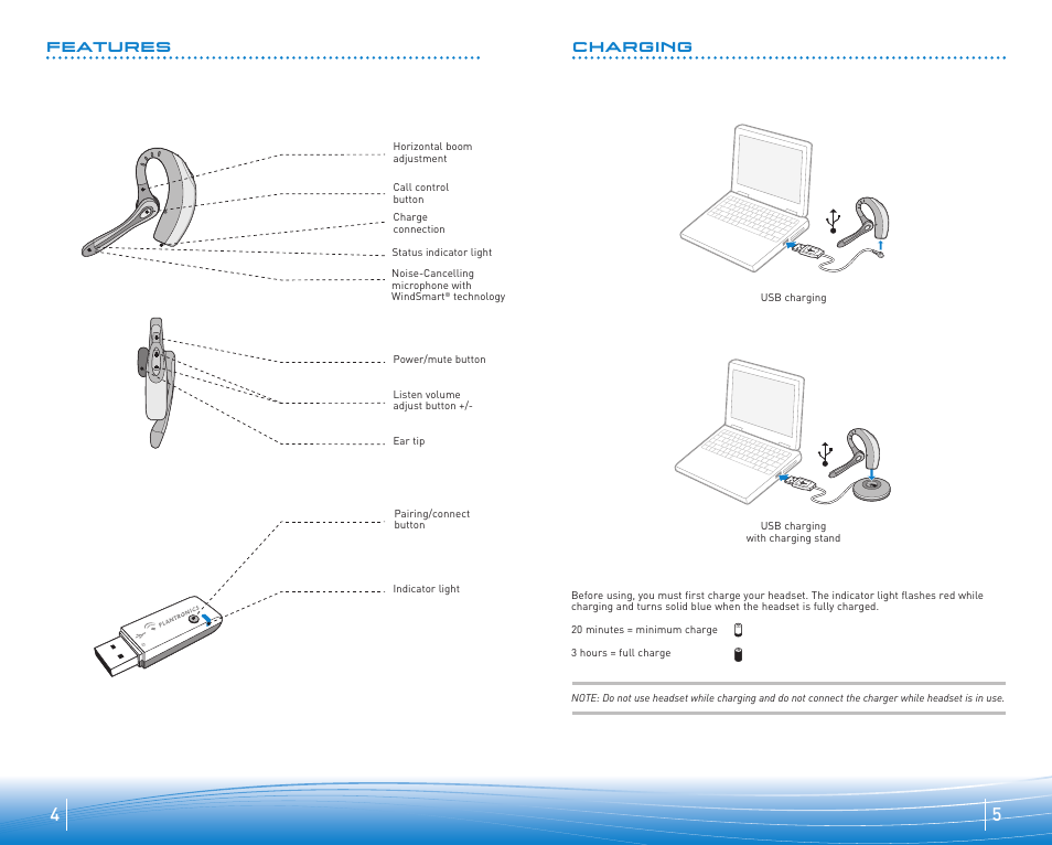 Plantronics Voyager 510-USB User Manual | Page 3 / 10