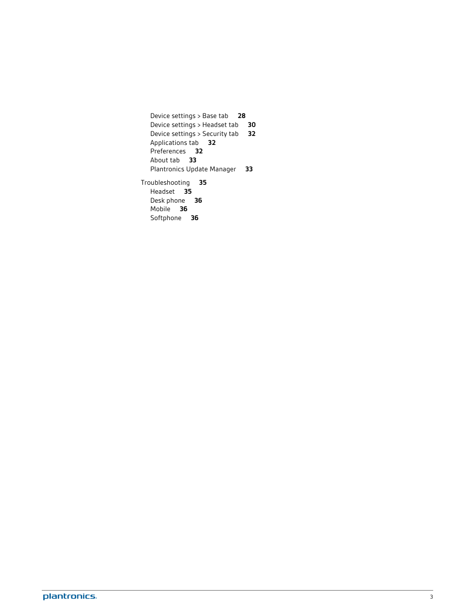 Plantronics Savi W740 User Manual | Page 3 / 38