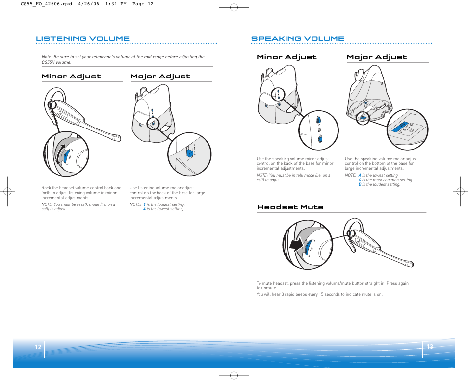 Plantronics CS55H User Manual | Page 7 / 11