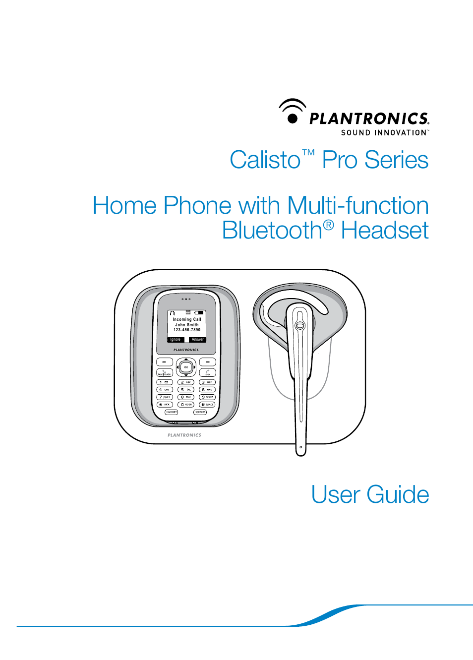 Plantronics Calisto Pro Series User Manual | 60 pages
