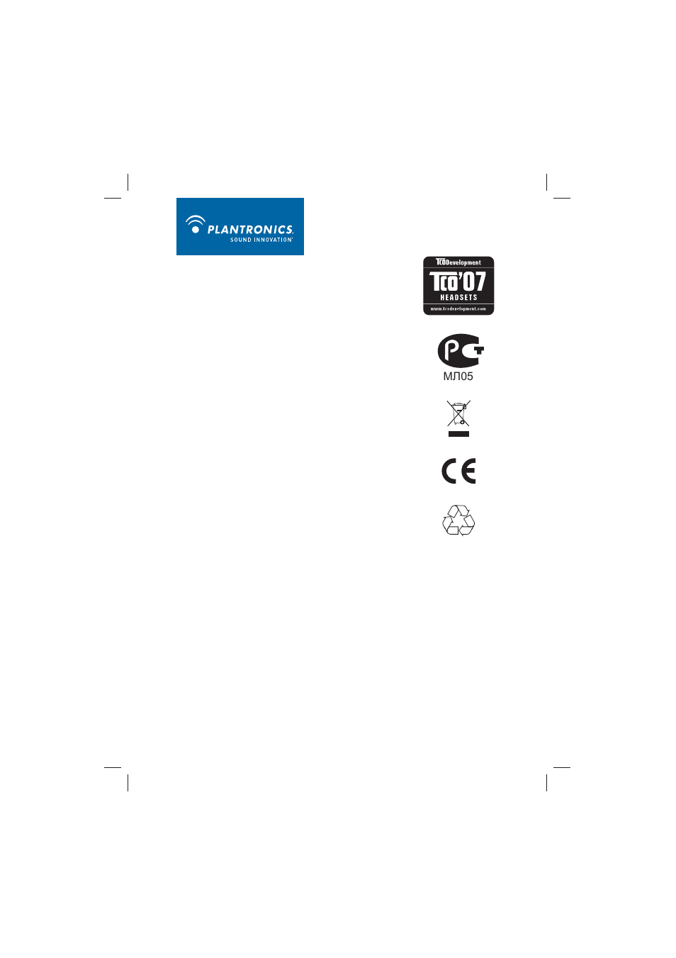 Plantronics Discovery 925 User Manual | Page 20 / 20