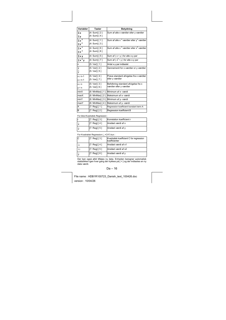 CITIZEN SR-270XPU User Manual | Page 18 / 125