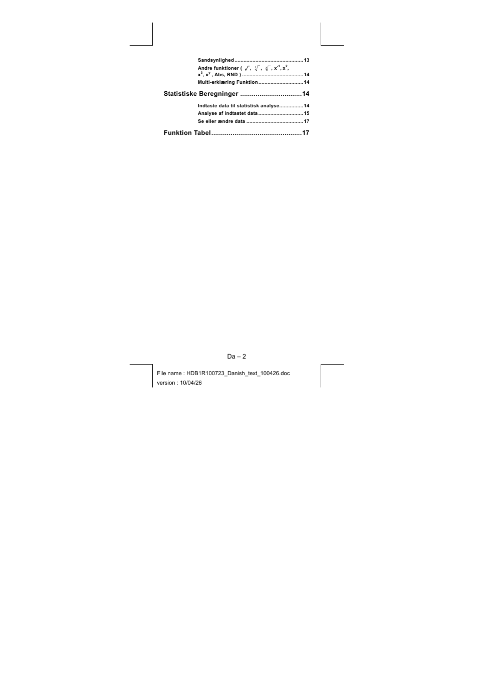 CITIZEN SR-270XPU User Manual | Page 4 / 125