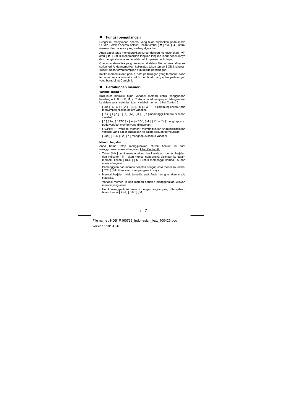CITIZEN SR-270XPU User Manual | Page 77 / 125