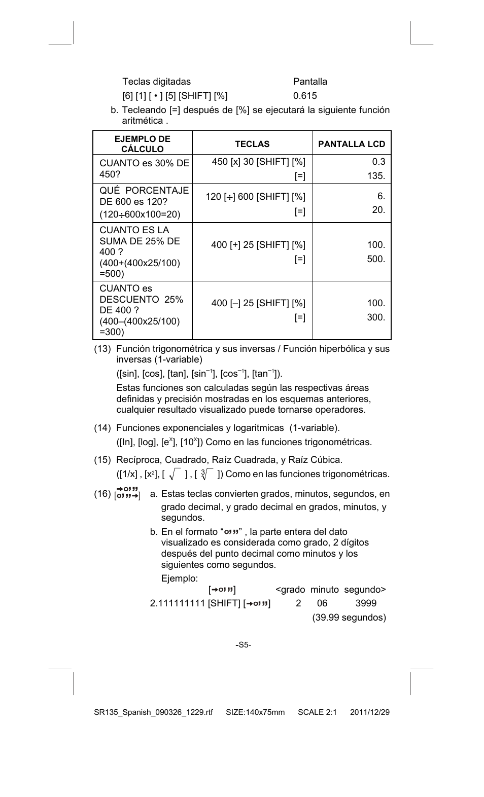 CITIZEN SR-135FRD User Manual | Page 24 / 111