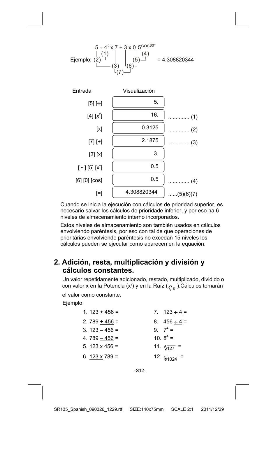 CITIZEN SR-135FRD User Manual | Page 31 / 111