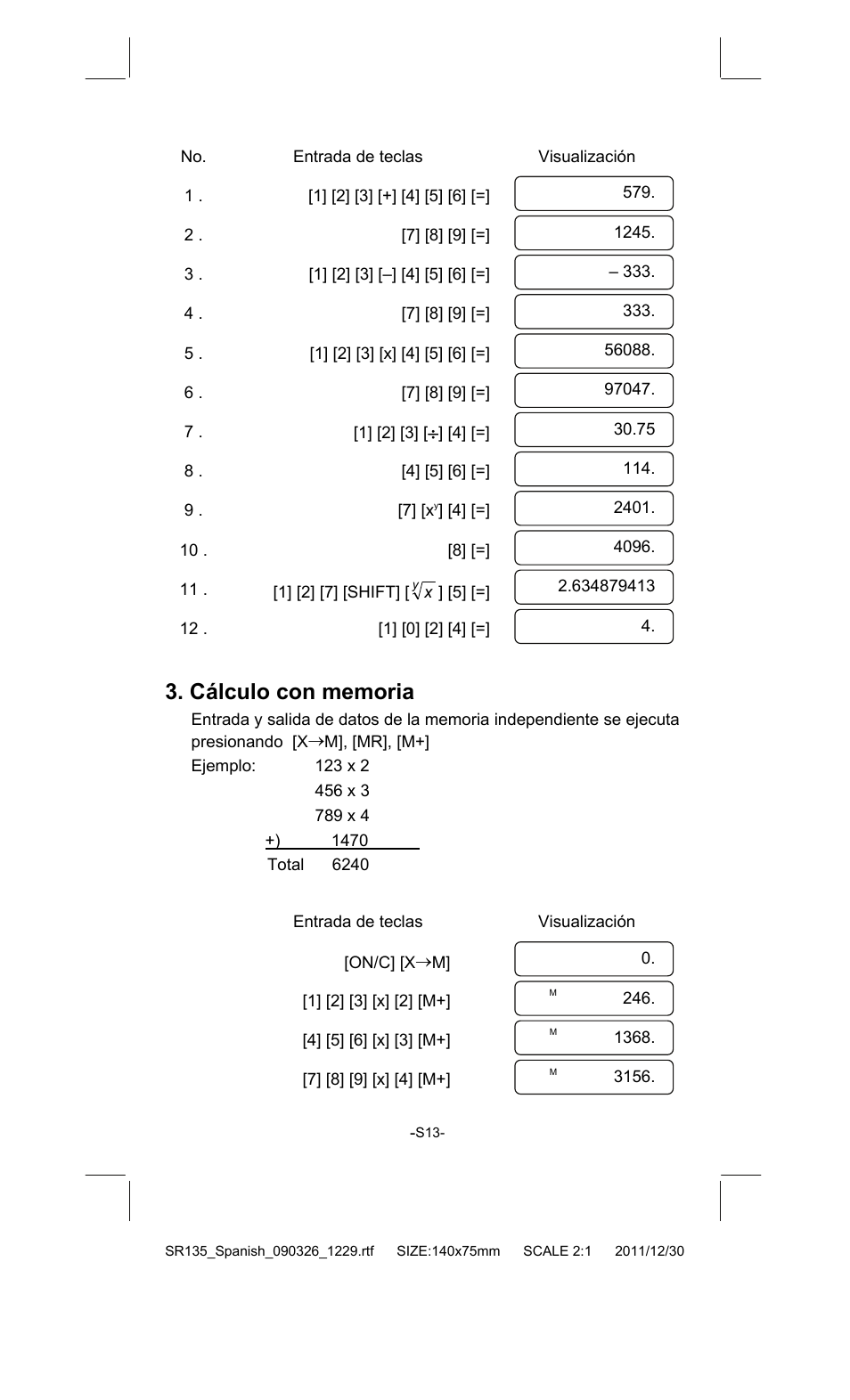 CITIZEN SR-135FRD User Manual | Page 32 / 111