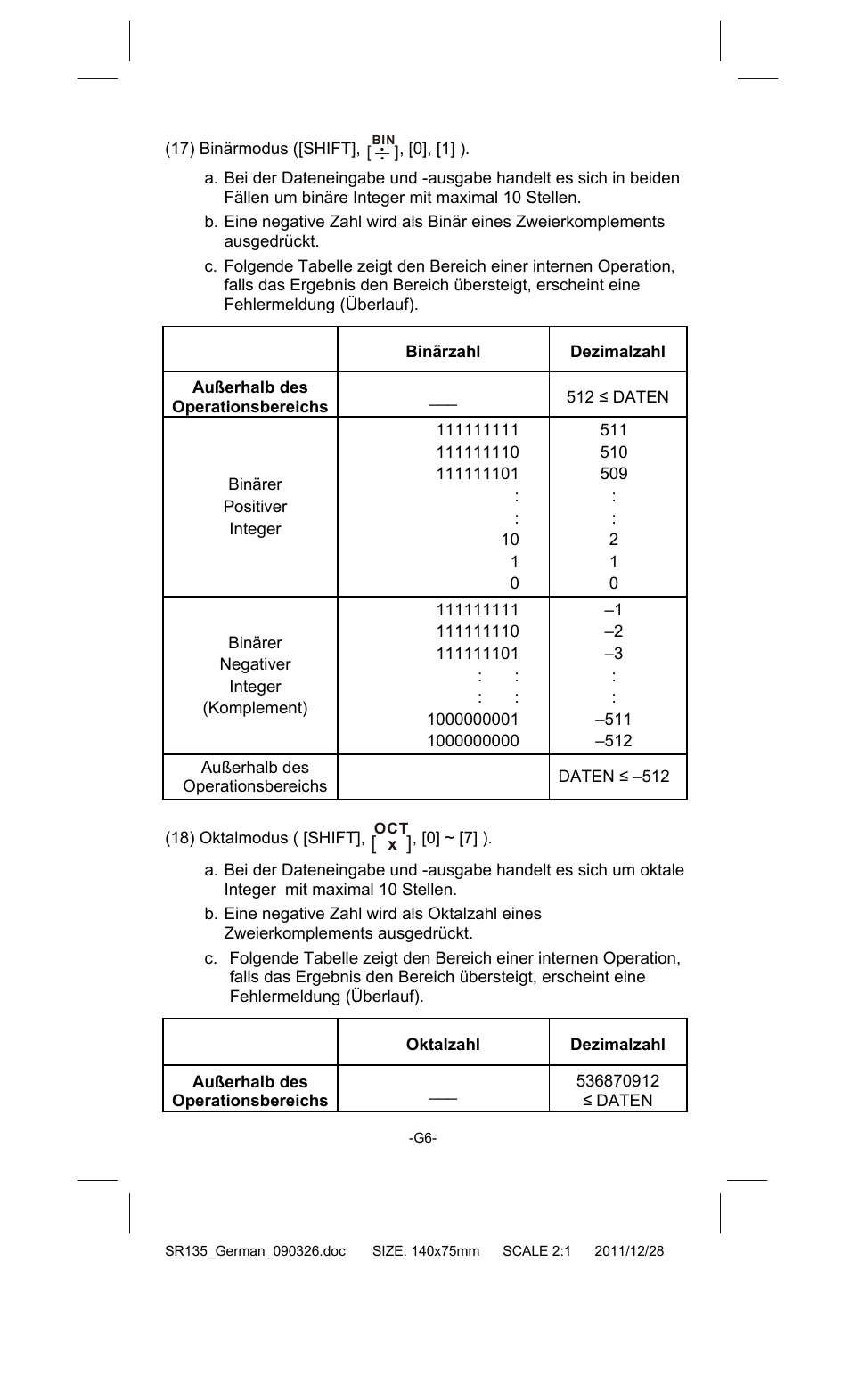 CITIZEN SR-135FRD User Manual | Page 43 / 111