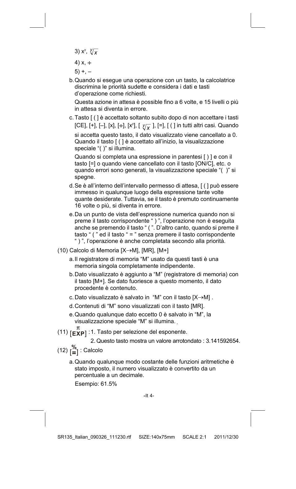 CITIZEN SR-135FRD User Manual | Page 77 / 111