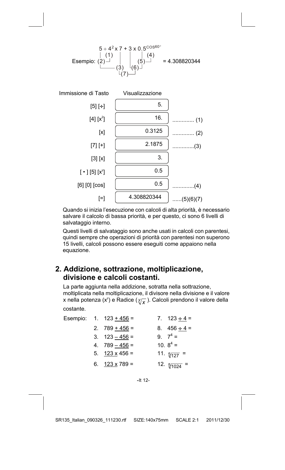 CITIZEN SR-135FRD User Manual | Page 85 / 111