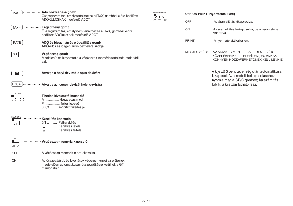 CITIZEN 520-DPA User Manual | Page 31 / 79