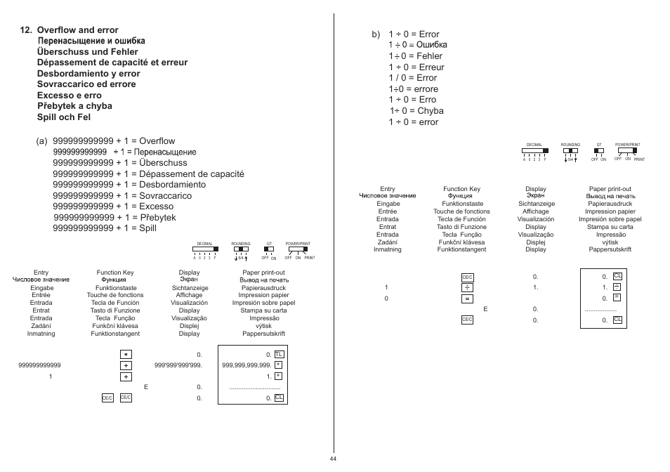 CITIZEN 520-DPA User Manual | Page 45 / 79