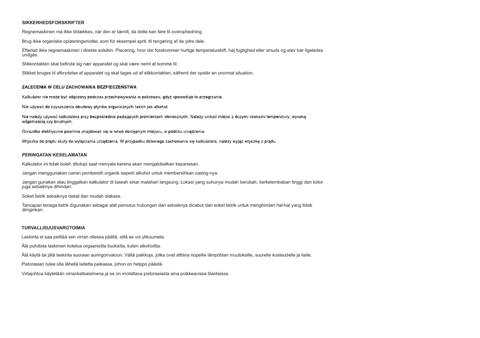 CITIZEN 520-DPA User Manual | Page 76 / 79